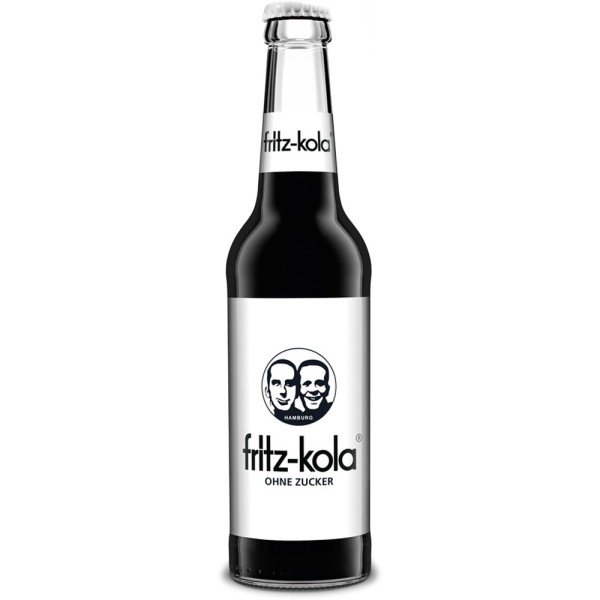 Fritz Kola ohne Zucker 24x 0,33l Mehrweg