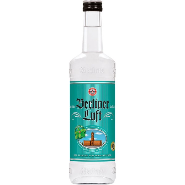 Berliner Luft Pfefferminz Likör 18% 0,7l