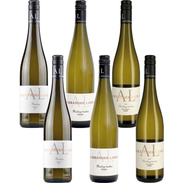 6er Probierpaket "Riesling von Alexander Laible"