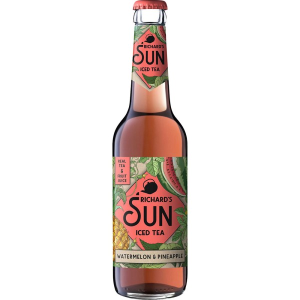 Richard's Sun Eistee Watermelon-Pineapple 24x 0,33l Mehrweg
