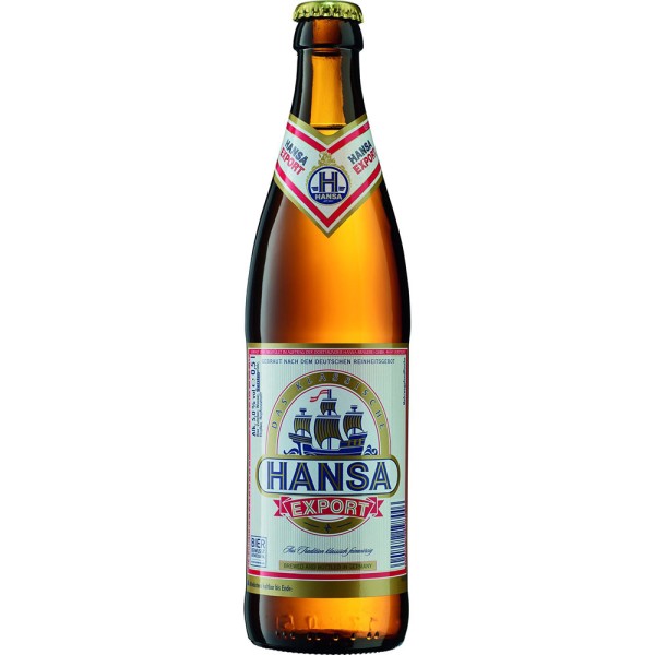 Hansa Export 20x 0,5l Mehrweg