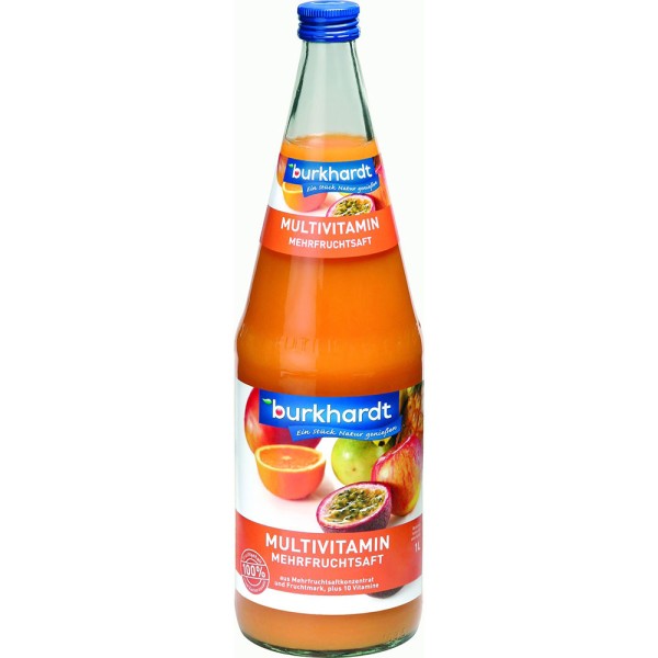 Burkhardt Multivitamin Mehrfruchtsaft 6x 1l Mehrweg