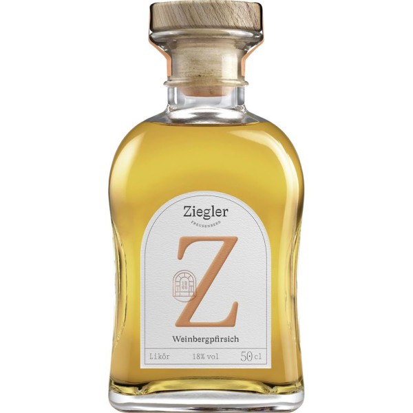 Ziegler Weinbergpfirsich Likör 18% 0,5l