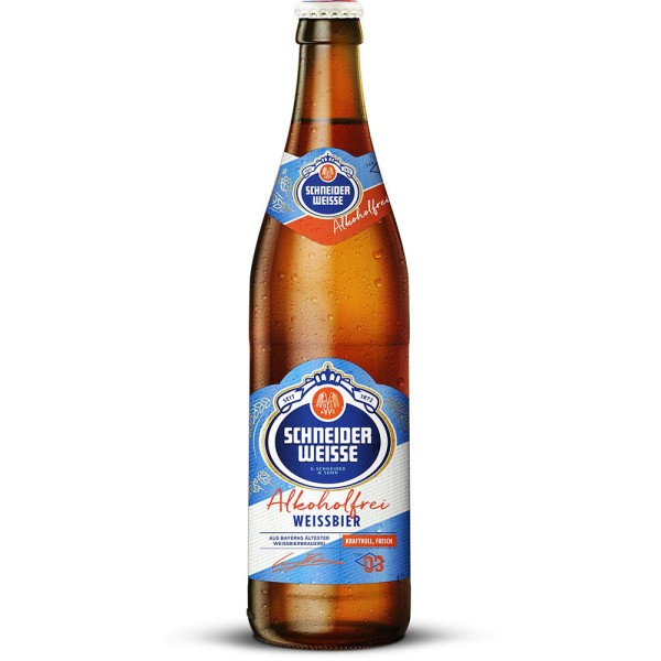 Schneider Weisse Hefe Alkoholfrei TAP3 20x 0,5l Mehrweg