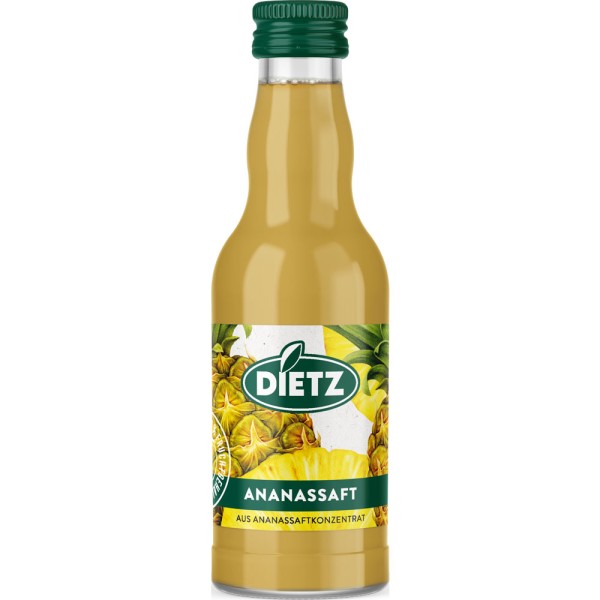 Dietz Ananassaft 12x 0,2 Liter Mehrweg