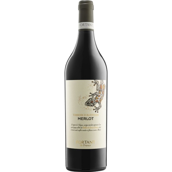 Fortant de France Merlot Terroir D'Altitude Pays d'Oc IGP 2023