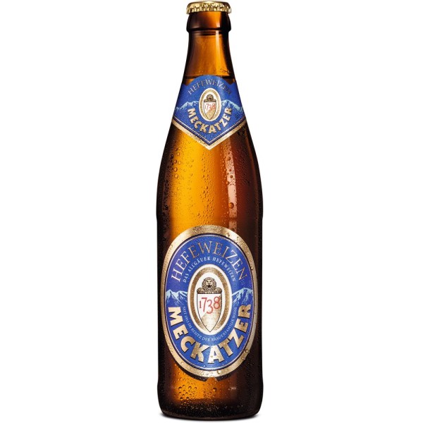 Meckatzer Hefeweizen Hell 20x 0,5l Mehrweg
