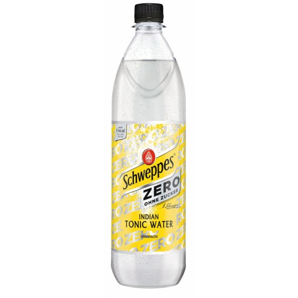 Schweppes Indian Tonic Zero 6x 1l Mehrweg