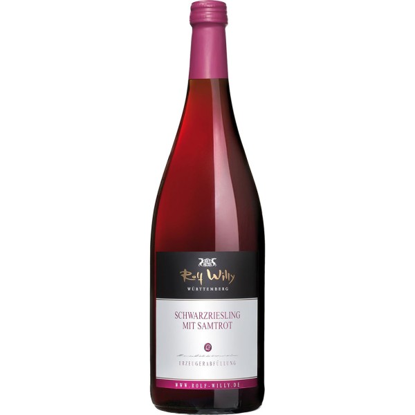 Rolf Willy Schwarzriesling mit Samtrot QbA 12x 1l