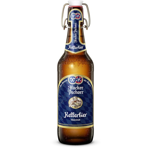 Hacker-Pschorr Naturtrübes Kellbier Bügel 20x 0,5l Mehrweg