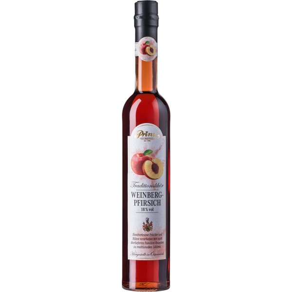 Prinz Weinberg-Pfirsich Likör 18,0% 0,5l