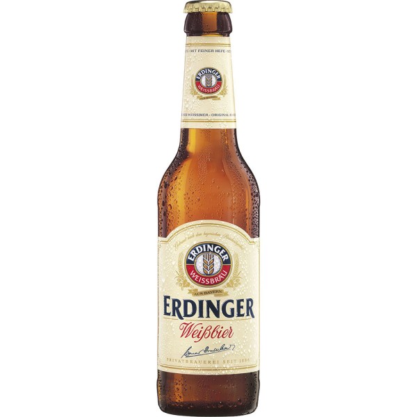 Erdinger Hefe Hell 24x 0,33l Mehrweg