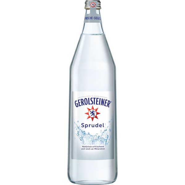 Gerolsteiner Mineralwasser Sprudel 6x 1l Mehrweg