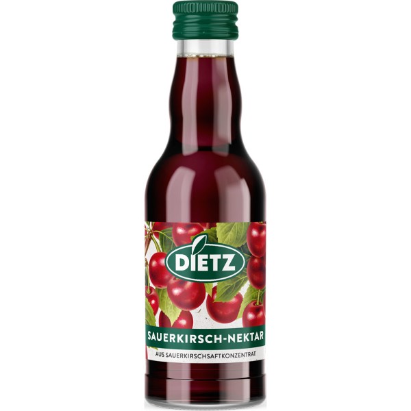 Dietz Sauerkirschen-Nektar 12x 0,2 Liter Mehrweg