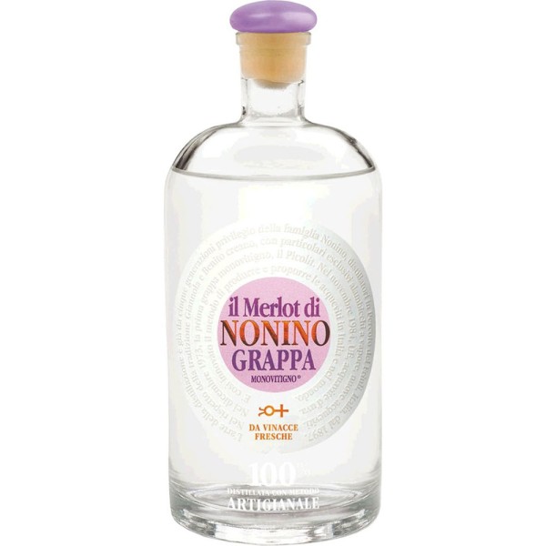 Grappa il Merlot - Monovitigno Nonino 41% 0,7l