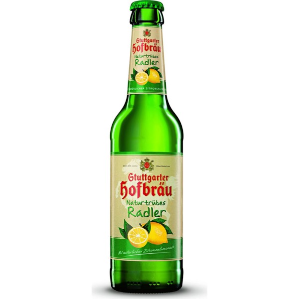Stuttgarter Hofbräu Naturtrübes Radler 24x 0,33l Mehrweg