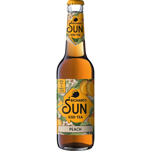 Richard's Sun Eistee Peach 24x 0,33l Mehrweg