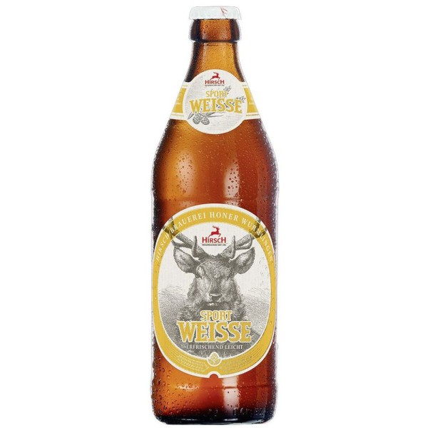 Hirsch Sport Weisse 20x 0,5l Mehrweg