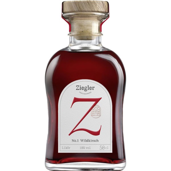 Ziegler No.1 Wildkirsch Likör 18% 0,5l