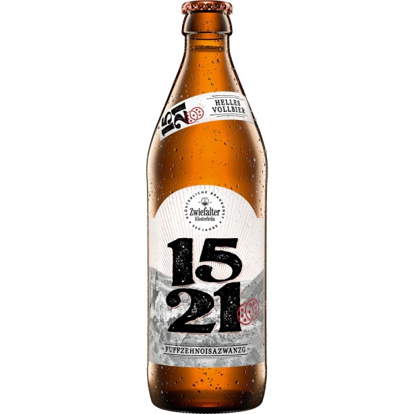Zwiefalter 1521 Helles Vollbier 20x 0,5l Mehrweg