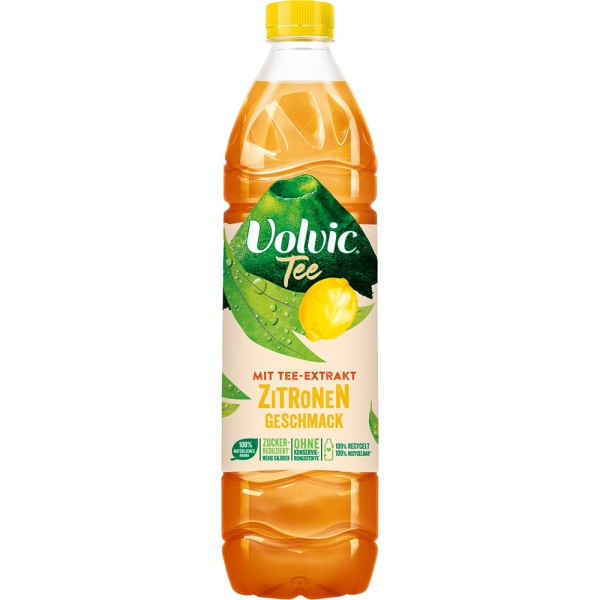 Volvic Eistee Zitrone PET 6x 1,5l Einweg
