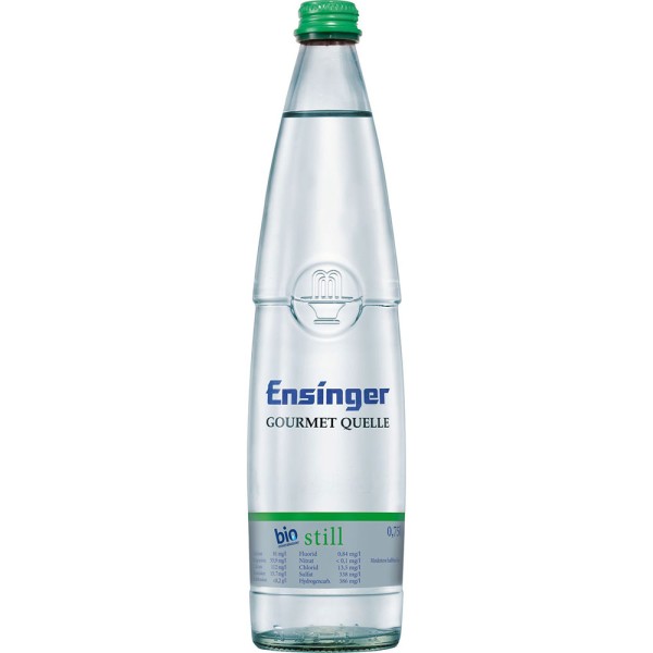 Ensinger Gourmet BIO Still 12x 0,75l Mehrweg