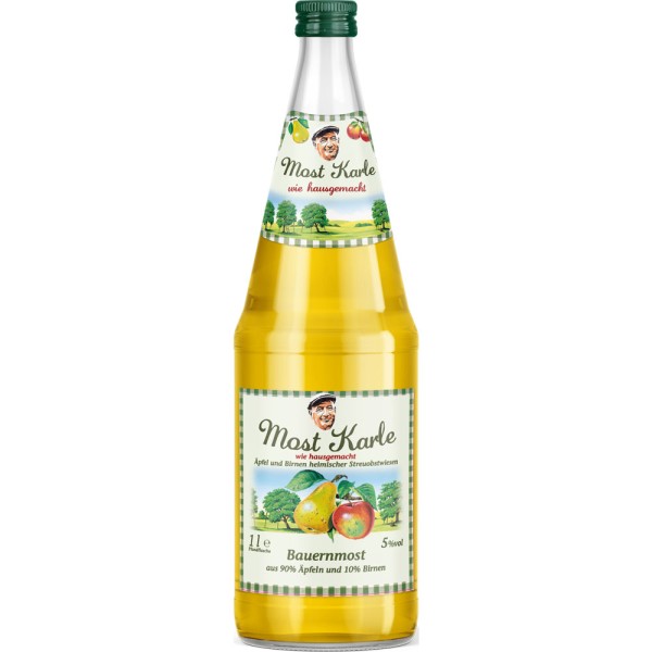 Dietz Most-Karle Bauernmost 5% 6x 1 Liter Mehrweg