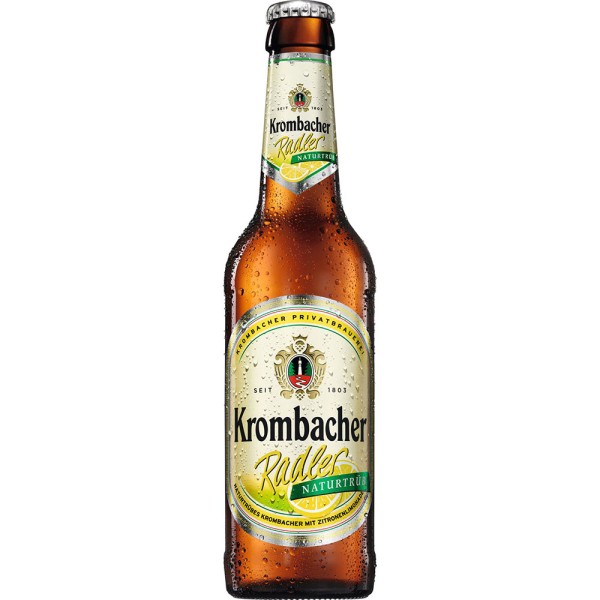 Krombacher Radler Naturtrüb 4x6er 24x 0,33l Mehrweg