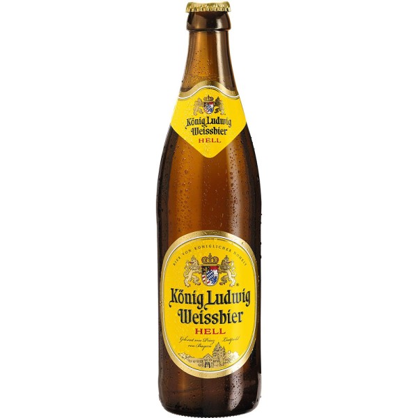 König Ludwig Weißbier Hefe Hell 20x 0,5l Mehrweg