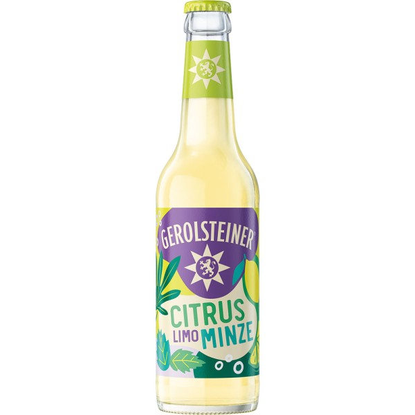 Gerolsteiner Citrus-Minze Limonade 24x 0,33l Mehrweg