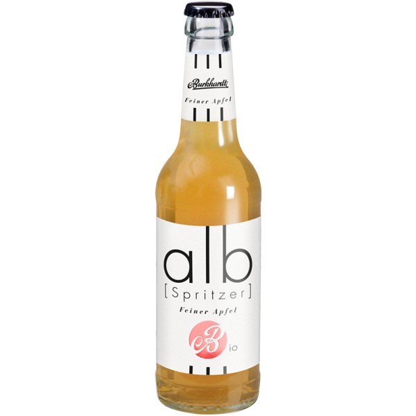 Burkhardt alb Spritzer Feiner Apfel trüb Bio 24x 0,33l Mehrweg