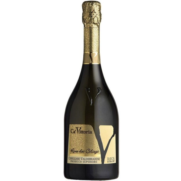 Ca`Vittoria Riva dei Ciliegi Prosecco Superiore Conegliano Valdobbiadene DOCG 0,75l