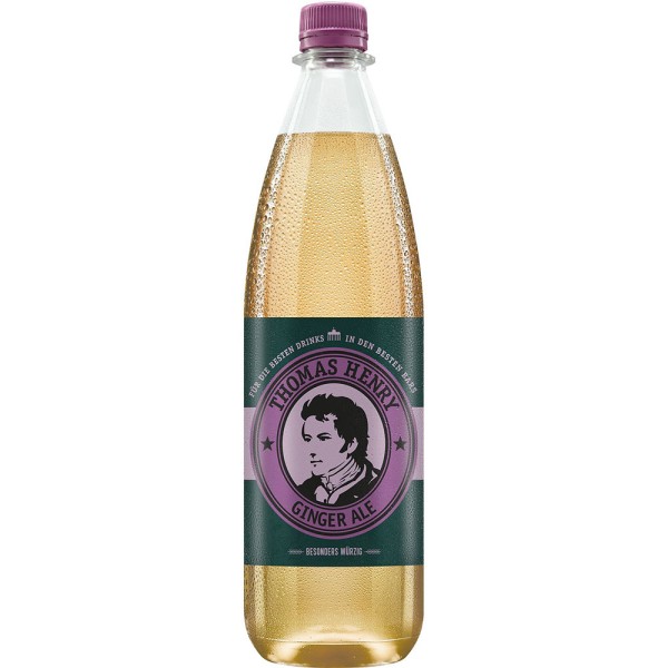 Thomas Henry Ginger Ale PET 6x 1l Mehrweg