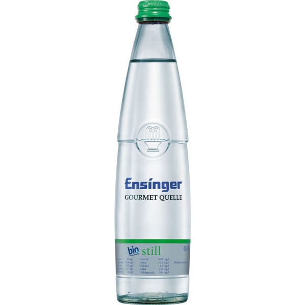 Ensinger Gourmet BIO Still 20x 0,5l Mehrweg