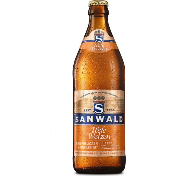 Sanwald Hefe Hell 20x 0,5l Mehrweg