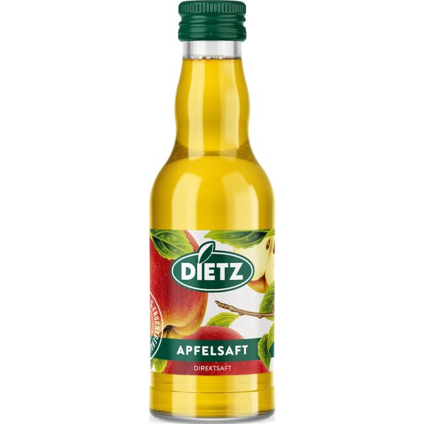 Dietz Apfelsaft klar 12x 0,2l Mehrweg