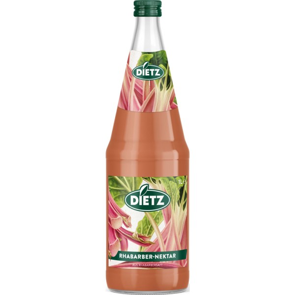 Dietz Rhabarber-Nektar 6x 1l Mehrweg