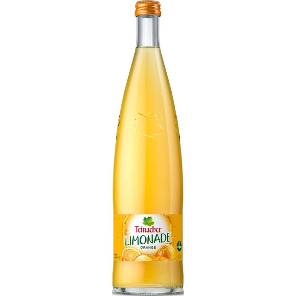 Teinacher Limonade Orange 12x 0,75l Mehrweg