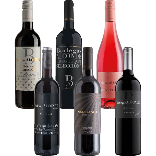6er Weinpaket "Bodegas Alconde"