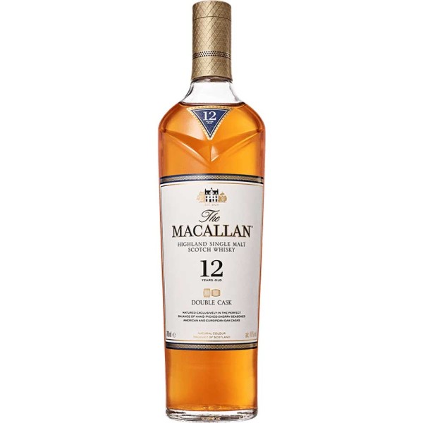 The Macallan 12 Jahre Double Cask Single Malt Scotch Whisky 40% 0,7l